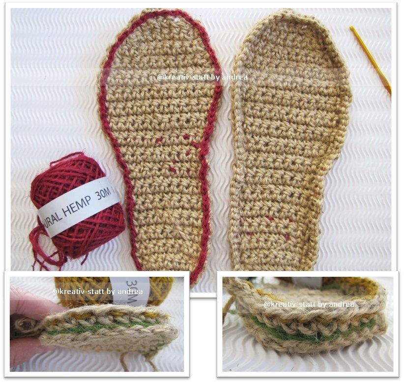 Espadrilles Ballerina - alle Größen als 2in1 E-Book Anleitung - Bild 2