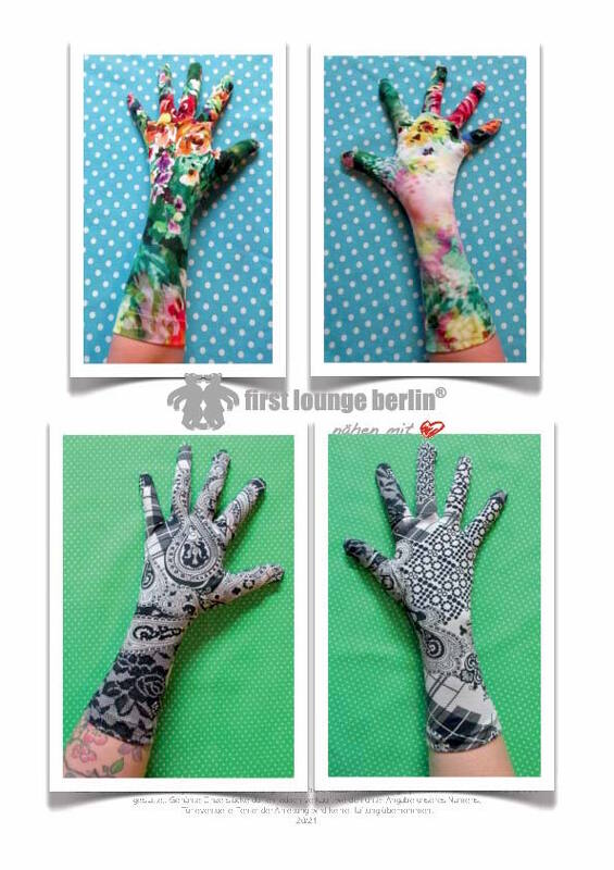 Glory Gloves *** E-Book Pdf-Datei Handschuhe auf Maß für die ganze Familie Nähanleitung Ohne Schnitt made with Love by firstloungeberlin