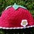 Häkelanleitung Frühlingsmütze Erdbeere - Erdbeermütze alle Größen