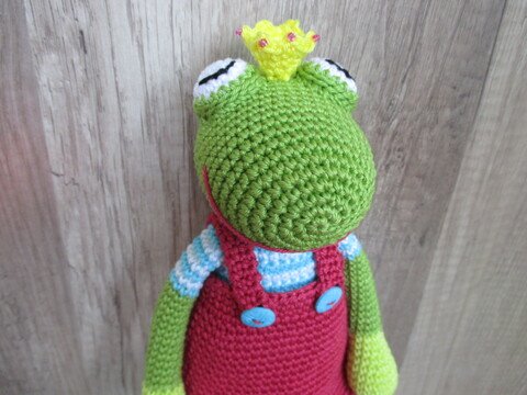 Häkelanleitung Finnie Frosch