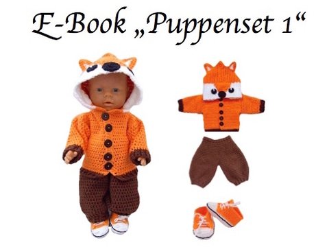 Anleitung: "Puppenset 1" 3-teilig
