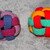 Colourful Grab Ball – woven crochet grab ball for babies