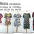 Anna *** E-Book Shirt & Kleid Gr. XS-XXXL in 5 Längen Nähanleitung mit Schnittmuster Design von firstloungeberlin