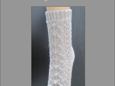 Sockenmuster "Lichtspiel" - Gr. 32-43