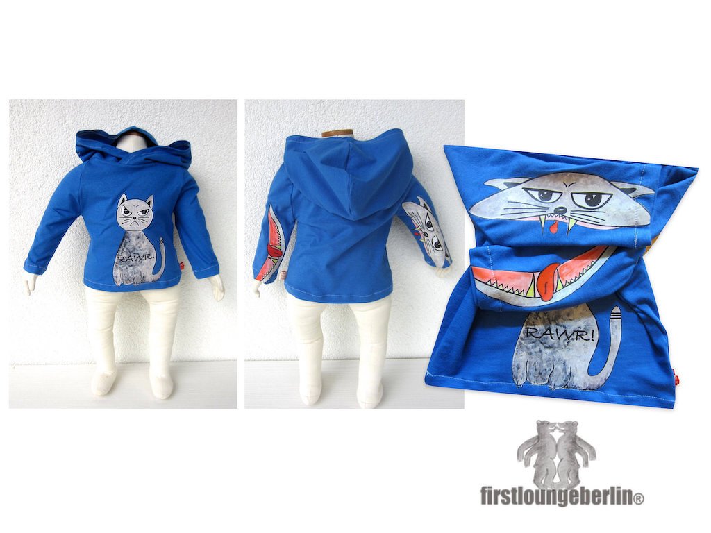 Mäcki Hoodie T-Shirt Sweater Kinderhoodie Baby Babypulli Pulli Kindershirt - Bild 3