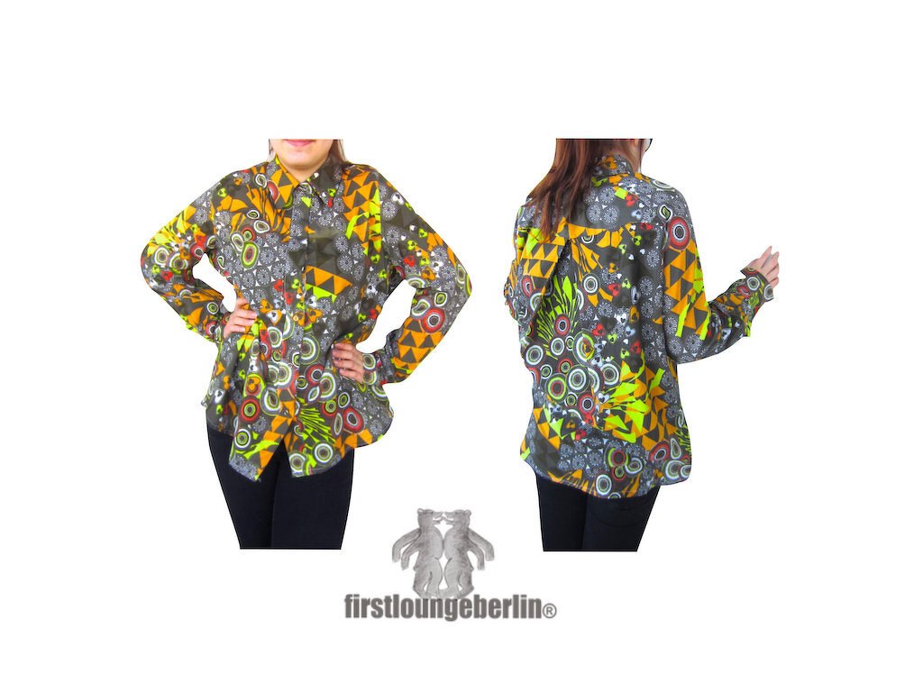 Anita Oversize-Bluse Hemd Damenbluse Sommerbluse Oberhemd DOB nähen Nähanleitung mit Schnittmuster  firstloungeberlin - Bild 3