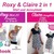 Roxy&Claire  Shirt und Jerseyleid - Kleid in 10 Größen von 32 bis 50 Nähanleitung mit Schnittmuster Design von firstloungeberlin