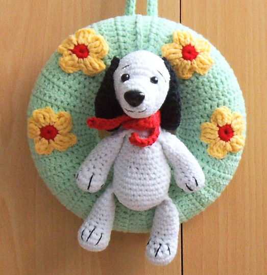 Türkranz Hund - Häkelanleitung Amigurumi