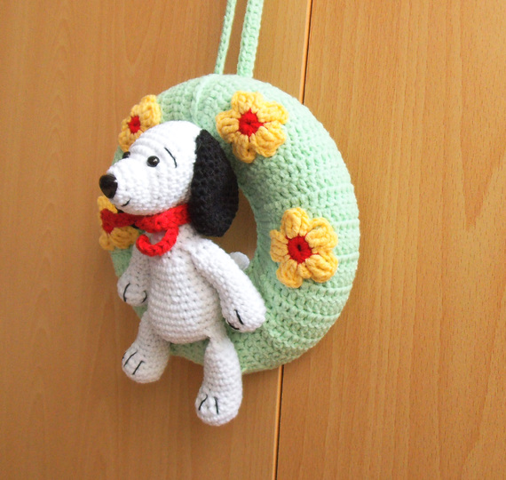 Türkranz Hund - Häkelanleitung Amigurumi