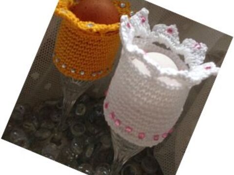 Häkelanleitung Eierwärmer "Royal"