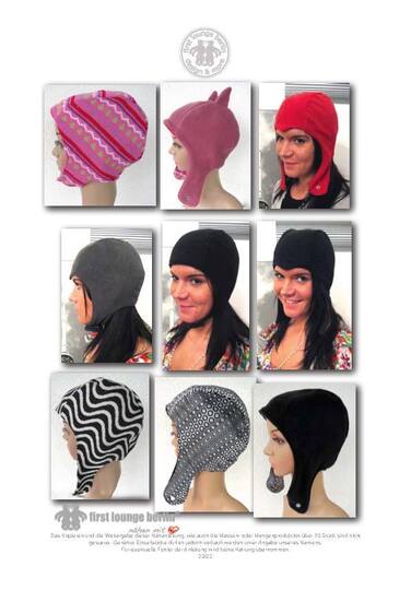 Fly *** E-Book Wende-Mütze für die ganze Familie Nähanleitung mit Schnittmuster in 6 Größen und 3 Varianten handmade firstloungeberlin