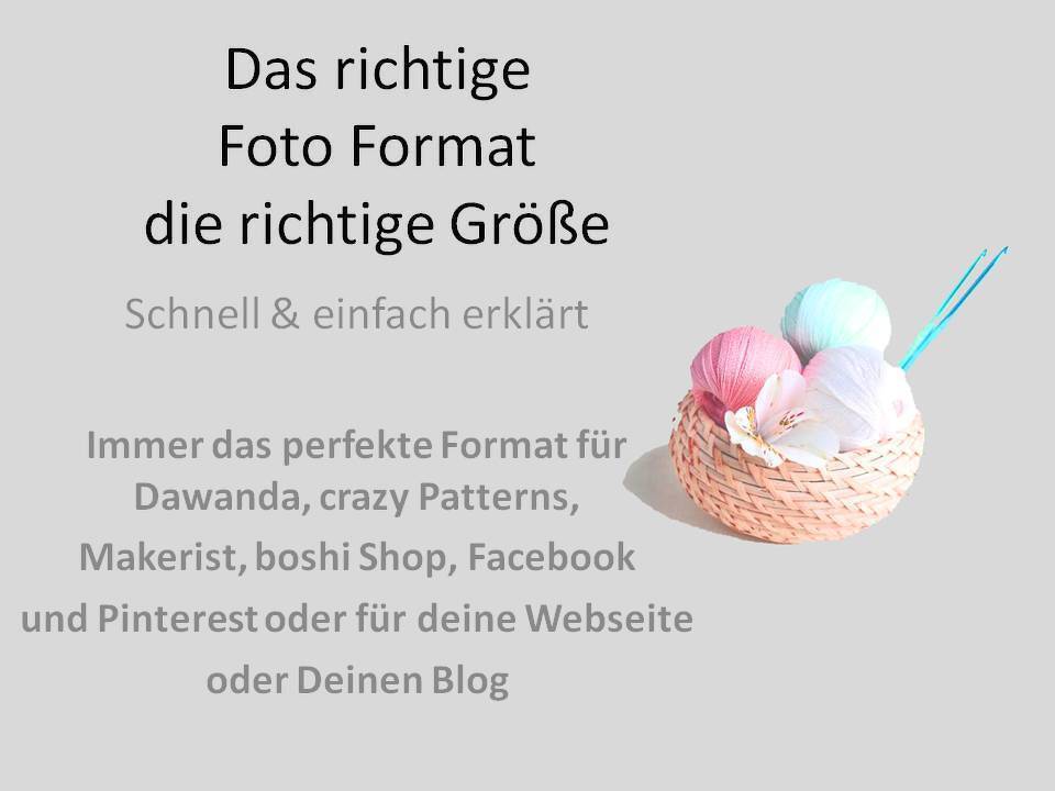Foto Format - ganz einfach wenn man weiß Wie - Bild 2