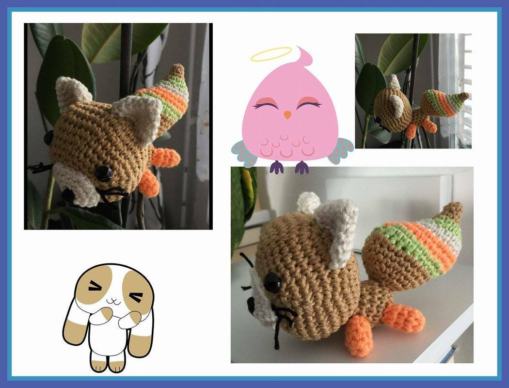 Kleiner Fuchs – Häkelanleitung - Amigurumi 