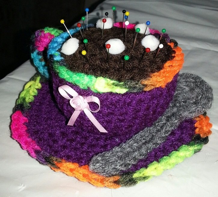Hot Cocoa Pin Cushion