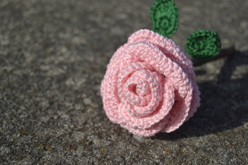 - ROSE -  häkeln, Rosenstrauß, Muttertag, Valentinstag, tolle Geschenkidee