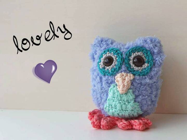 Eule Lovely zum Häkeln für Anfänger