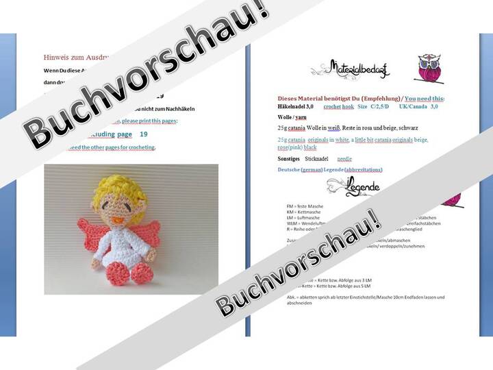 kleiner Engel Häkelanleitung für Anfänger