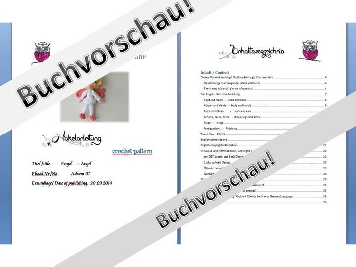 kleiner Engel Häkelanleitung für Anfänger