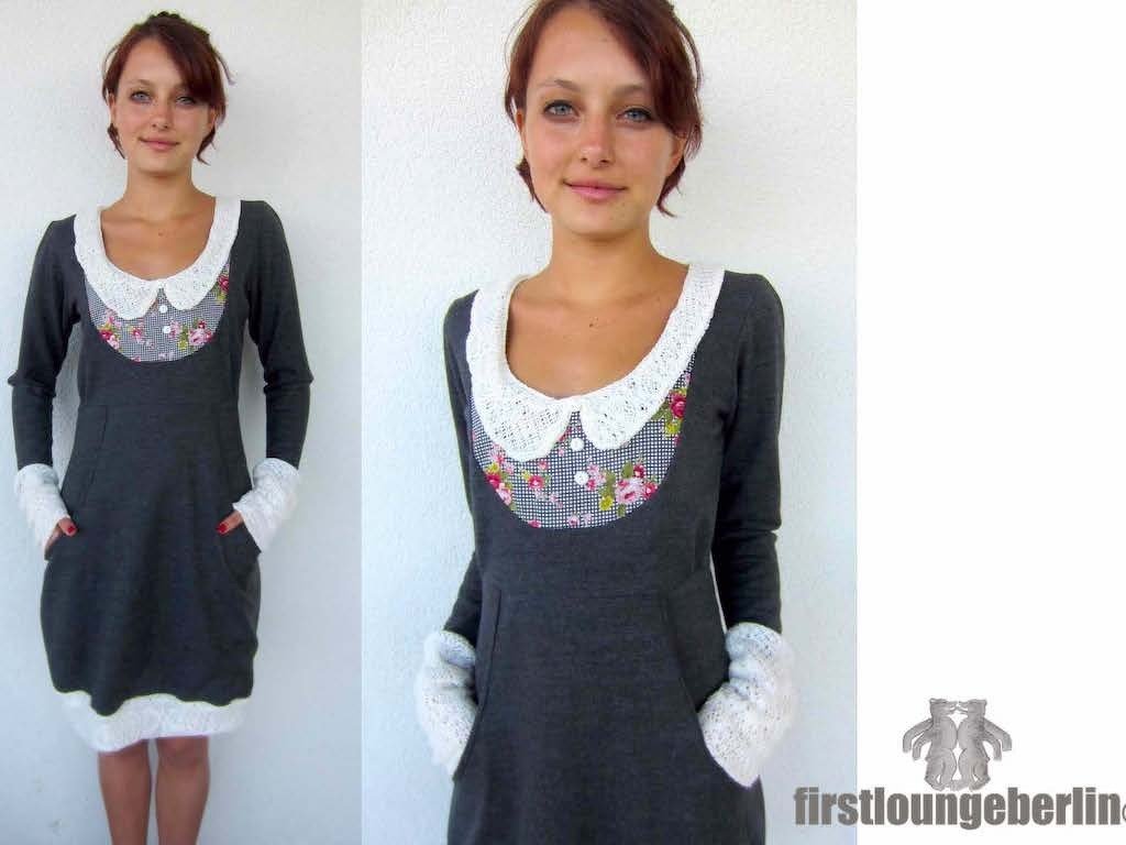 Evelyn Kleid Longshirt Jerseyleid Damenkleid Sommerkleid Blusenkleid Nähanleitung mit Schnittmuster Gr. 32-54 - Bild 2