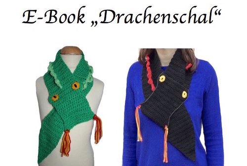 E-Book: "Drachenschal in 2 Größen"