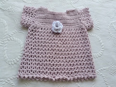 Häkelanleitung Hängerchen/Kleid unisize Baby Summer Kollektion No.2