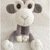 Crochet pattern of a cute monkey in a PDF file, clearly described with photos in Deutsch English and Dutch