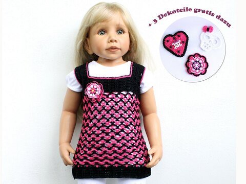 Langes Kindertop/Tunika "Cool Girl" Gr. 98-152