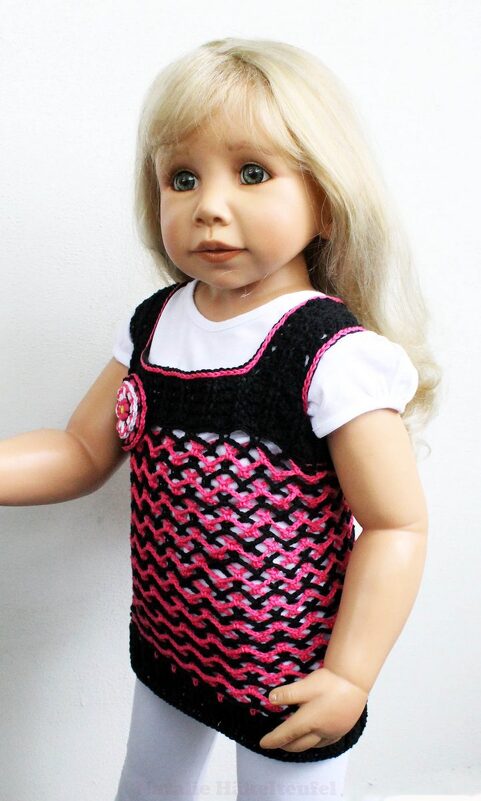 Langes Kindertop/Tunika "Cool Girl" Gr. 98-152 - Bild 2