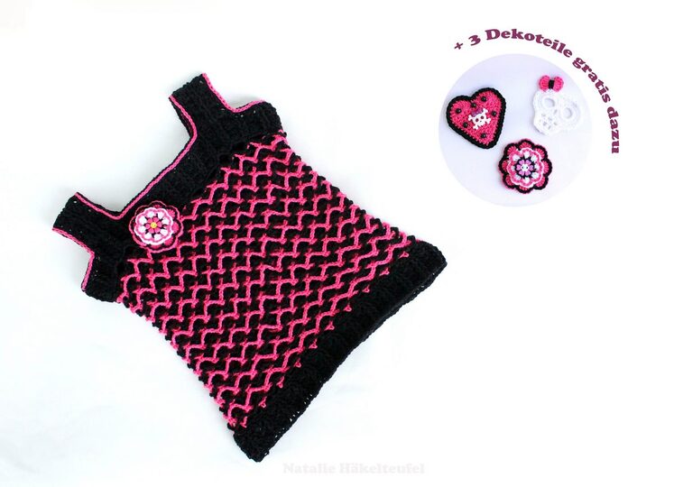 Langes Kindertop/Tunika "Cool Girl" Gr. 98-152