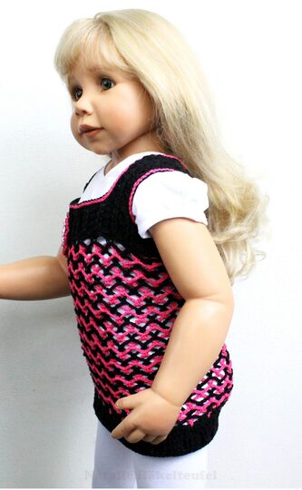 Langes Kindertop/Tunika "Cool Girl" Gr. 98-152