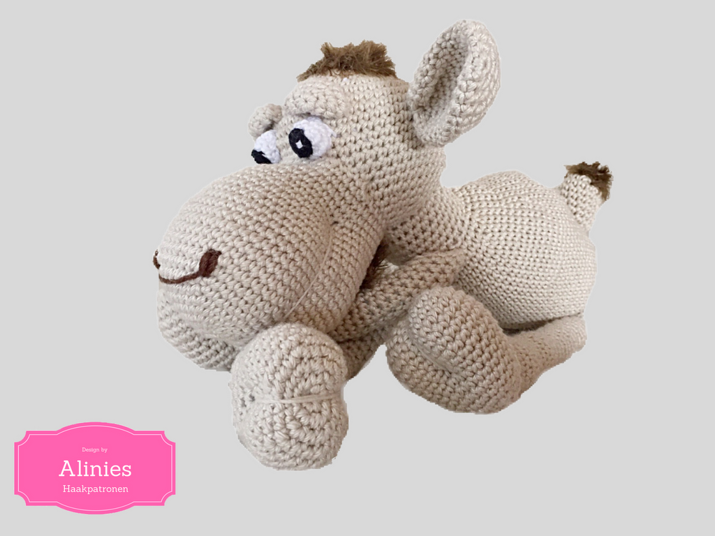 Häkelanleitung eines netten Kamels