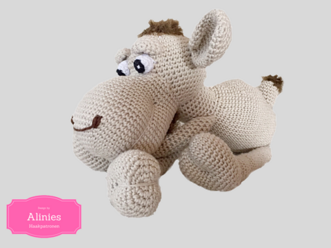 Häkelanleitung eines netten Kamels