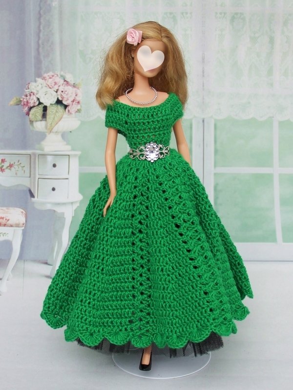 Crochet patterns: Doll clothes collection 'Swing'