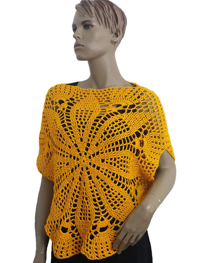 Häkelanleitung Rundshirt alle Größen