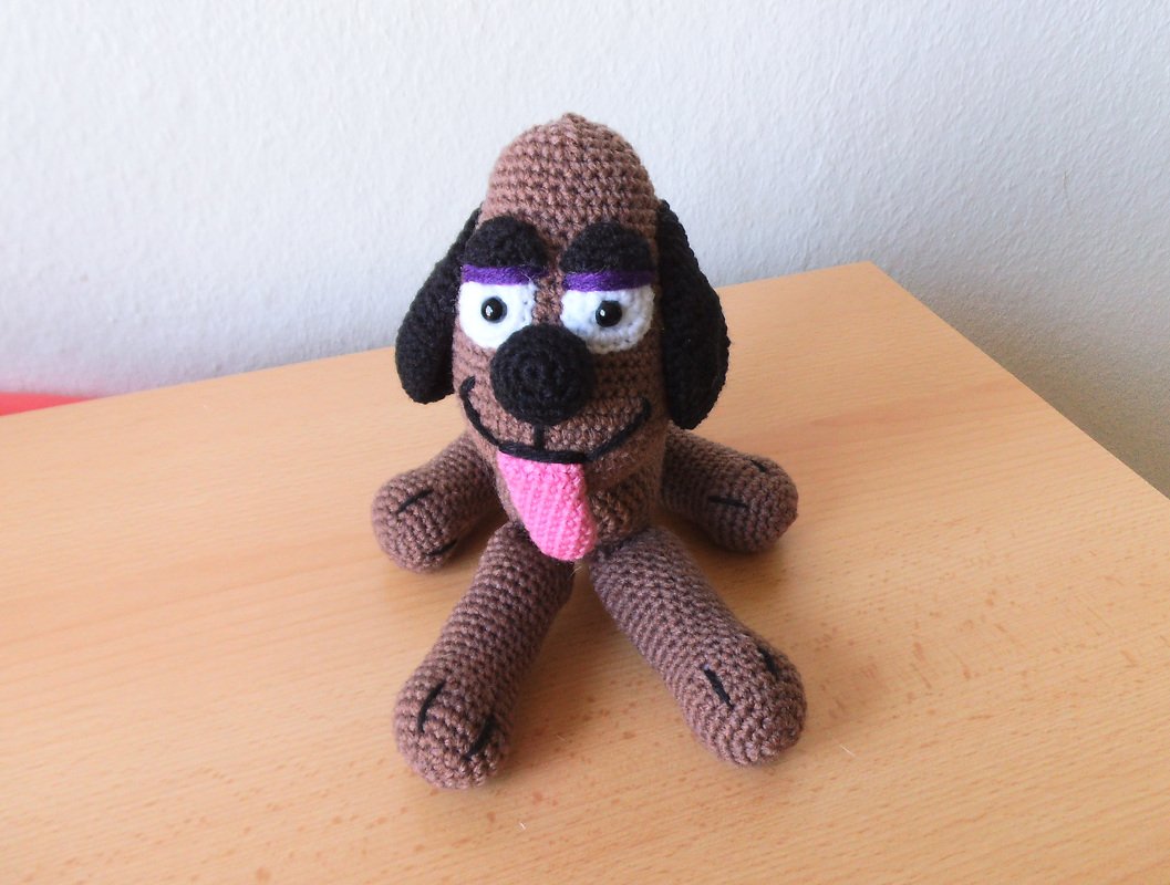 Hund Pitt, der treue Kumpel