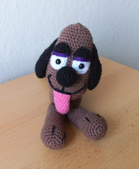 Hund Pitt, der treue Kumpel