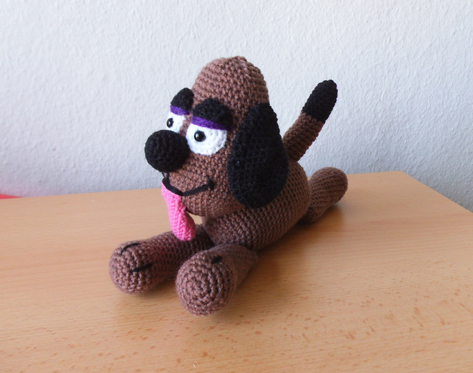 Hund Pitt, der treue Kumpel