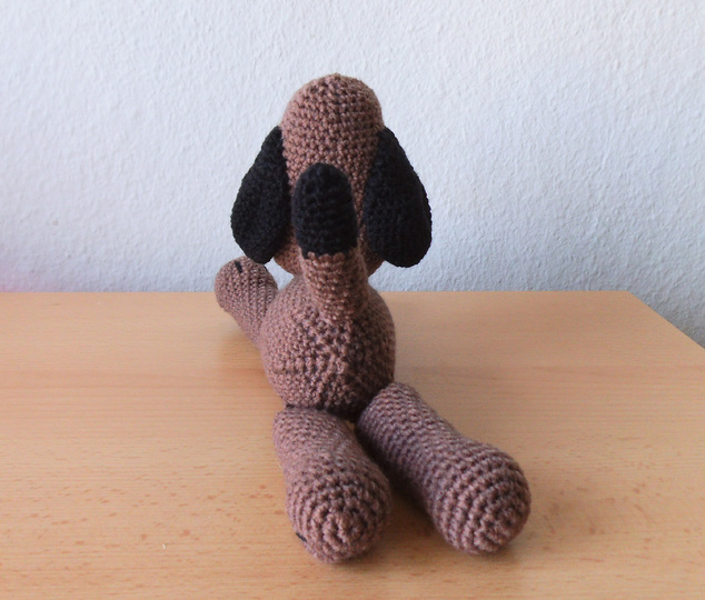 Hund Pitt, der treue Kumpel