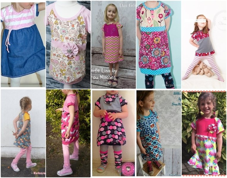 Little Lina , Kleid Gr. 86-128 - Bild 3