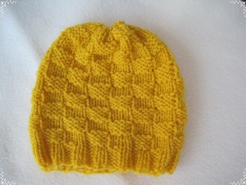 Strickanleitung Babymütze bis 10 Monate tragbar, ideal auch für Anfänger