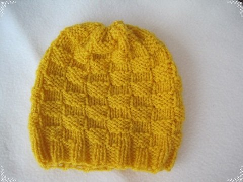 Strickanleitung Babymütze bis 10 Monate tragbar, ideal auch für Anfänger