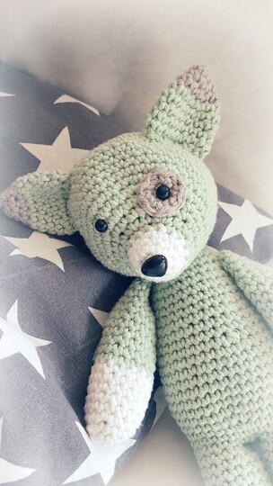 Häkelanleitung - Schmusefuchs Fuzzi