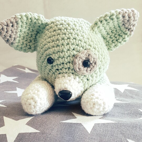 Häkelanleitung - Schmusefuchs Fuzzi