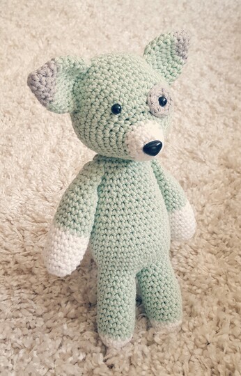 Häkelanleitung - Schmusefuchs Fuzzi