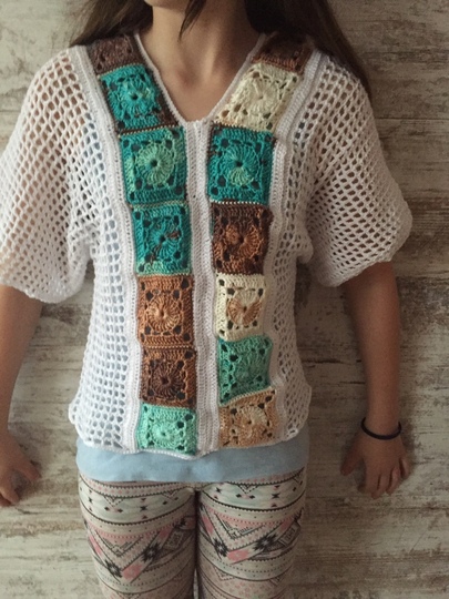 Tunika häkeln für Groß und Klein 