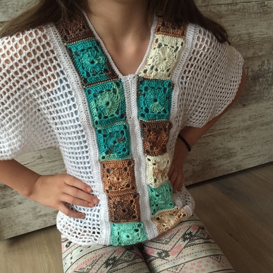 Tunika häkeln für Groß und Klein 