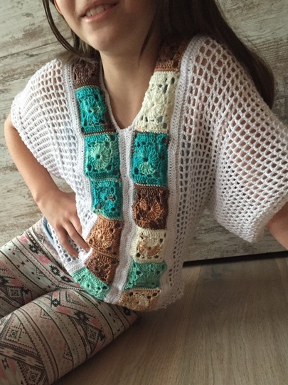 Tunika häkeln für Groß und Klein 