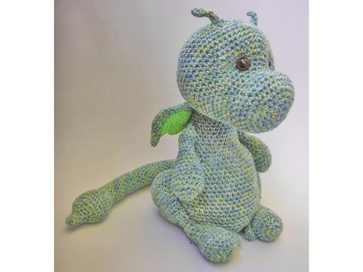 Drache Lovely zum Häkeln für Anfänger