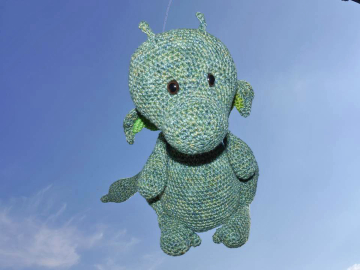 Drache Lovely zum Häkeln für Anfänger