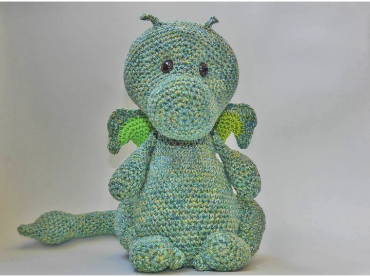 Drache Lovely zum Häkeln für Anfänger